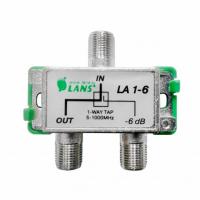 Ответвитель на 1 отвод Lans LA 1-6 (5 - 1000 МГц)