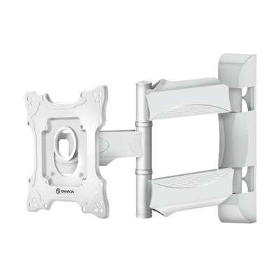 Кронштейн для телевизора Onkron NP28 настенный, наклонно-поворотный, 17-43 дюйма, белый
