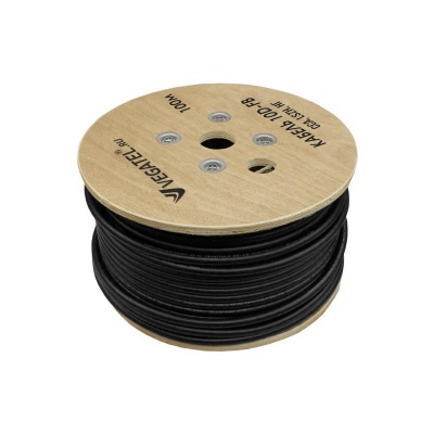 Кабель коаксиальный 10D-FB Vegatel CCA, 50 Ом